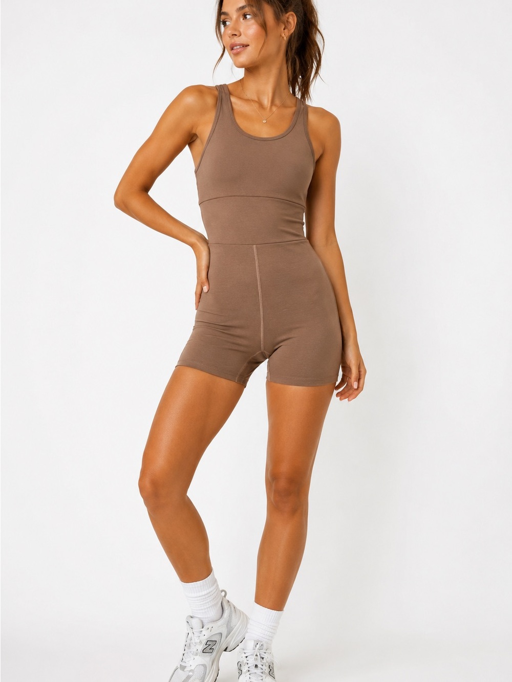 FP Movement by Free People seamless fitted workout romper/onesie XS